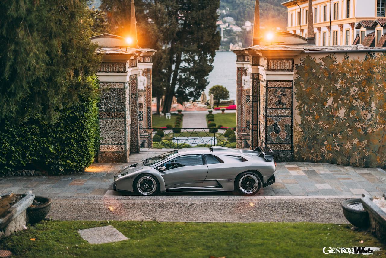 コンコルソ・デレガンツァ・ヴィラ・デステに展示された、1999年製ランボルギーニ ディアブロ GT。