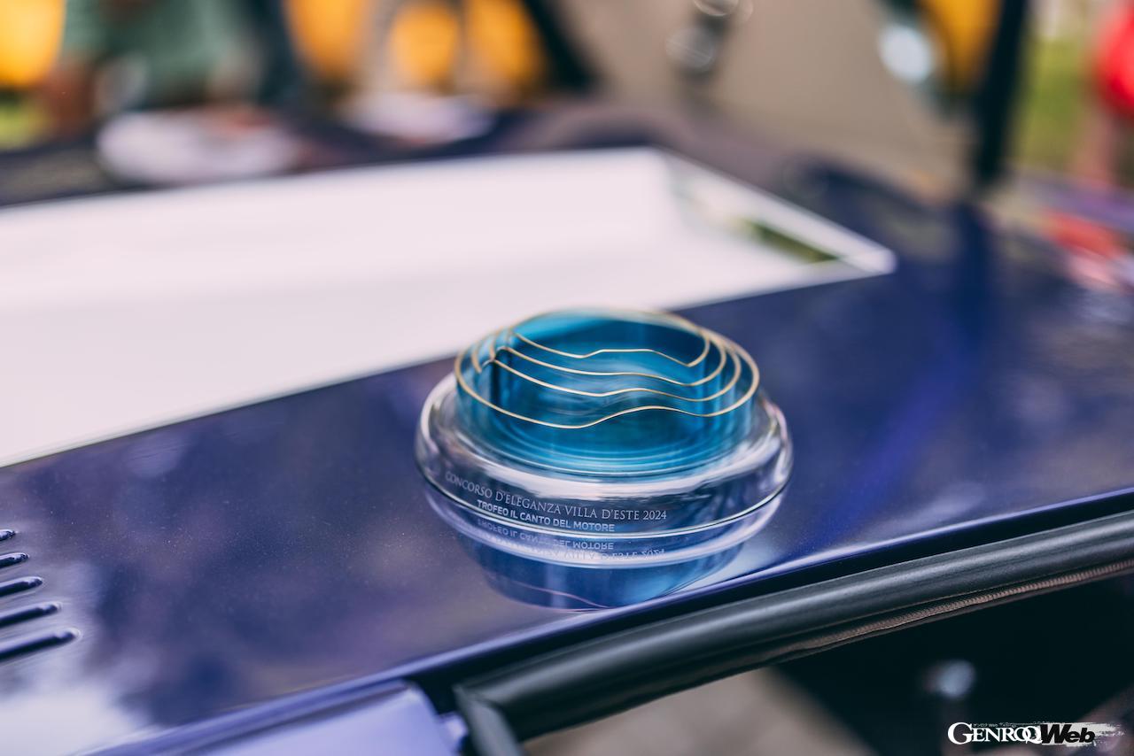 コンコルソ・デレガンツァ・ヴィラ・デステに展示された、1976年製ランボルギーニ カウンタック LP400」。