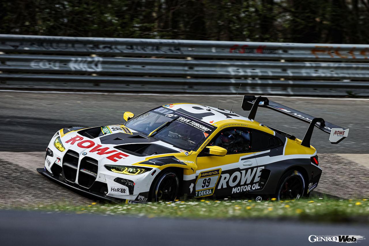 予選レースにおいて2位表彰台をを獲得した「ROWEレーシング」のM4 GT3、強力なライバルを相手に総合優勝を目指す。