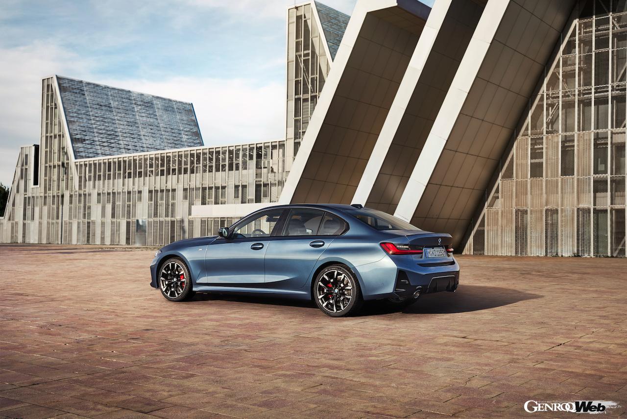 新型「BMW 3シリーズ セダン」のエクステリア。