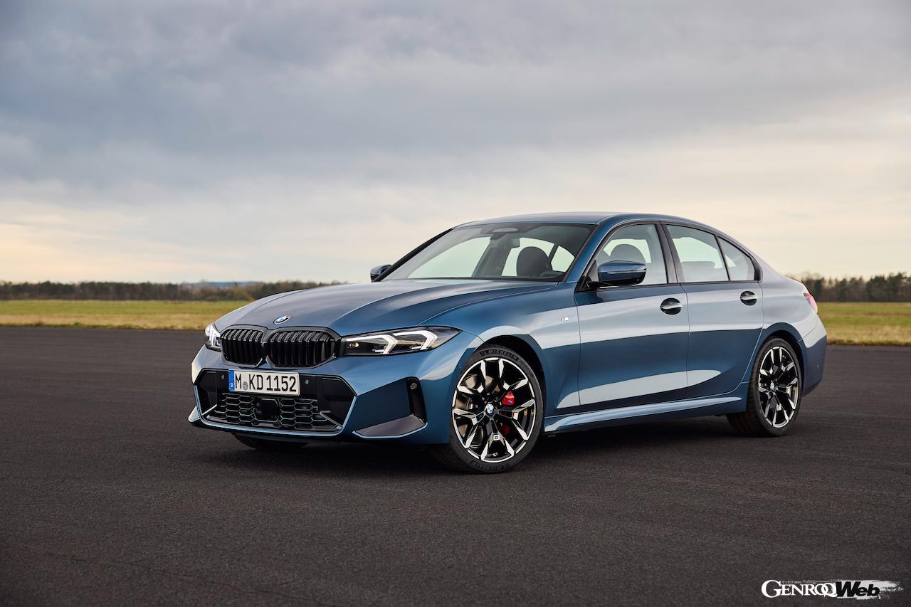 新型「BMW 3シリーズ セダン」のエクステリア。