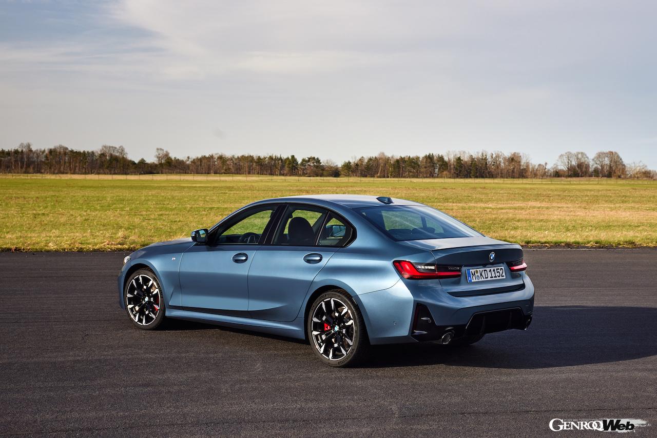 新型「BMW 3シリーズ セダン」のエクステリア。