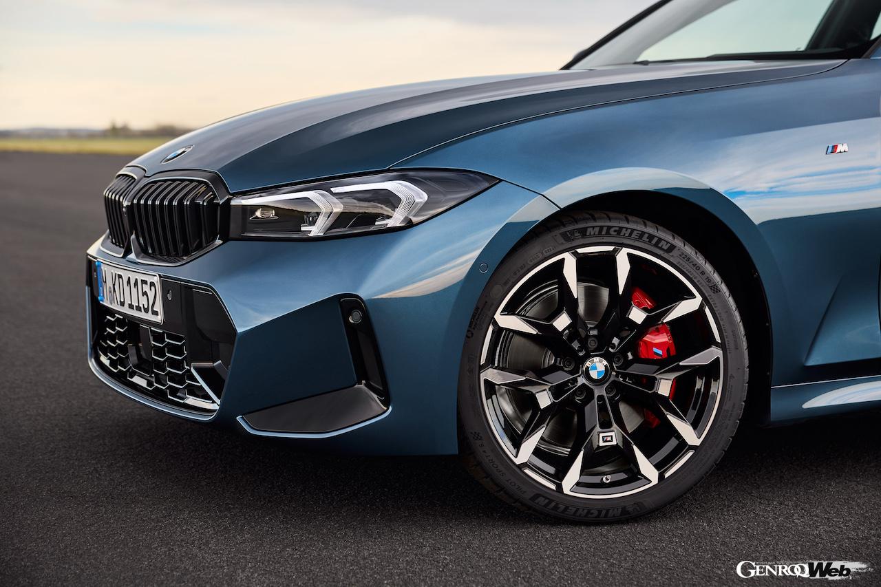 新型「BMW 3シリーズ セダン」のエクステリア。