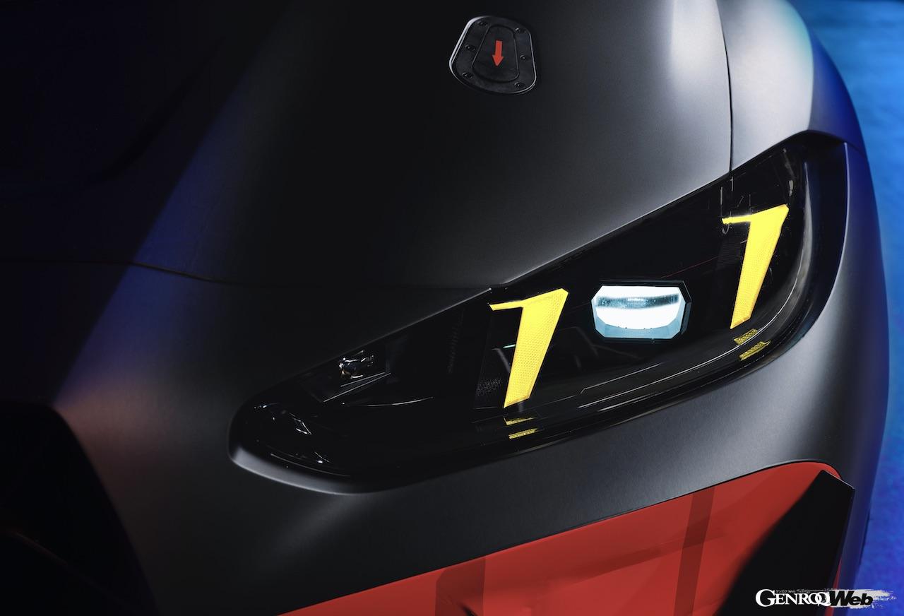 大幅なアップデートを果たした「BMW M4 GT3 エボ」のエクステリア。