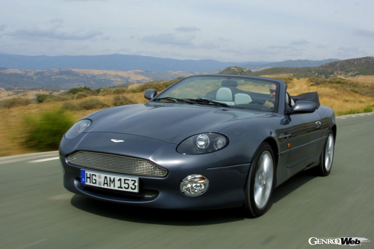 2003年まで生産された「DB7 V12ヴァンテージ・ヴォランテ」。
