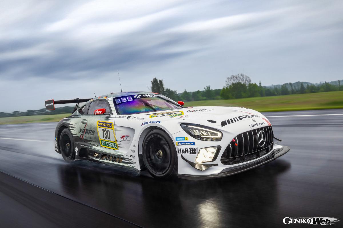 記念すべき#130を掲げて参戦する「メルセデスAMG GT3」。