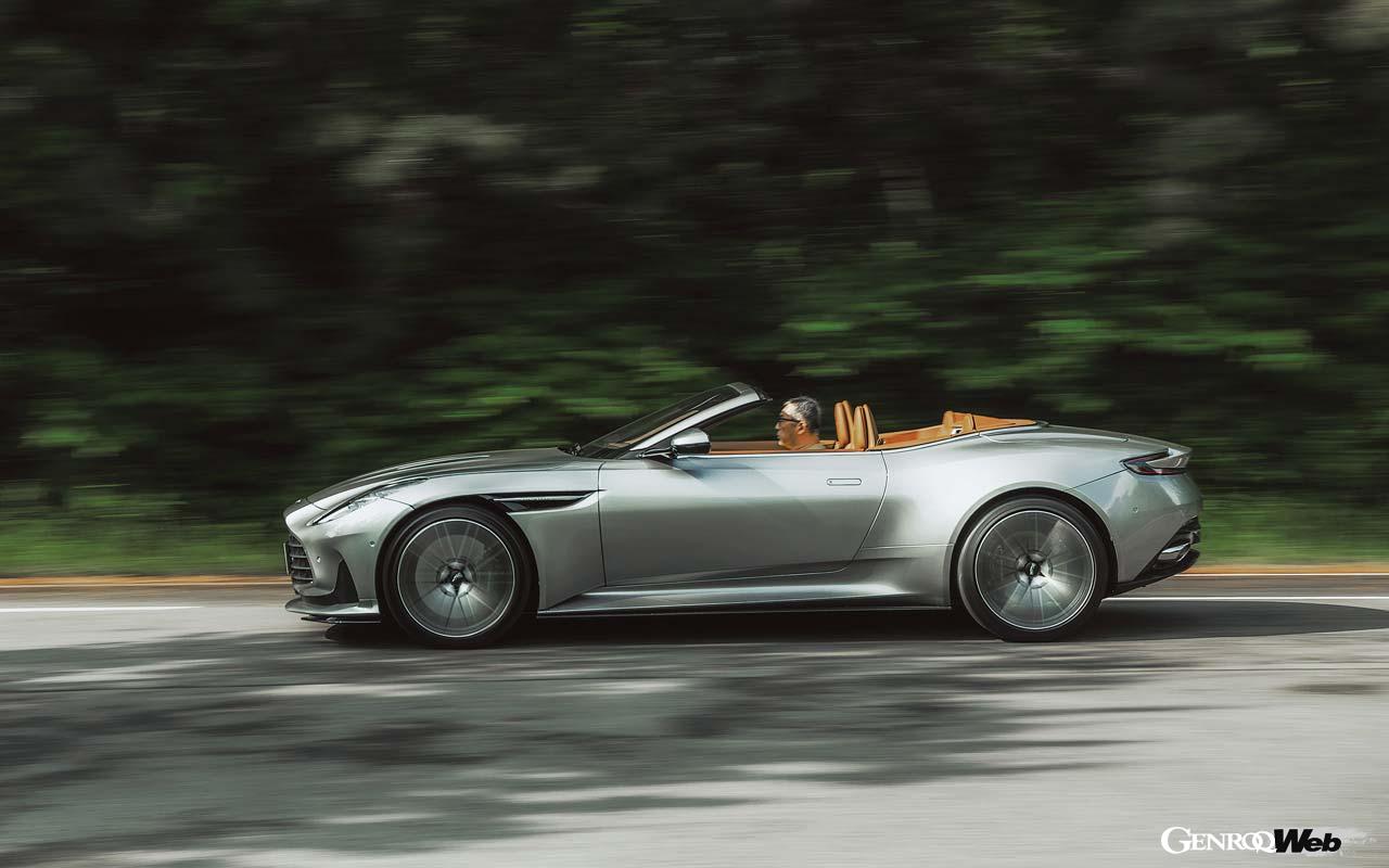 アストンマーティンの中核を担うDBシリーズ。その最新作であるDB12がついに日本に上陸した。さらに流麗になったボディとエレガントなインテリア、フロントにはV8ツインターボを収める。その佇まいはまさに英国車ならではの世界だと言えるだろう。