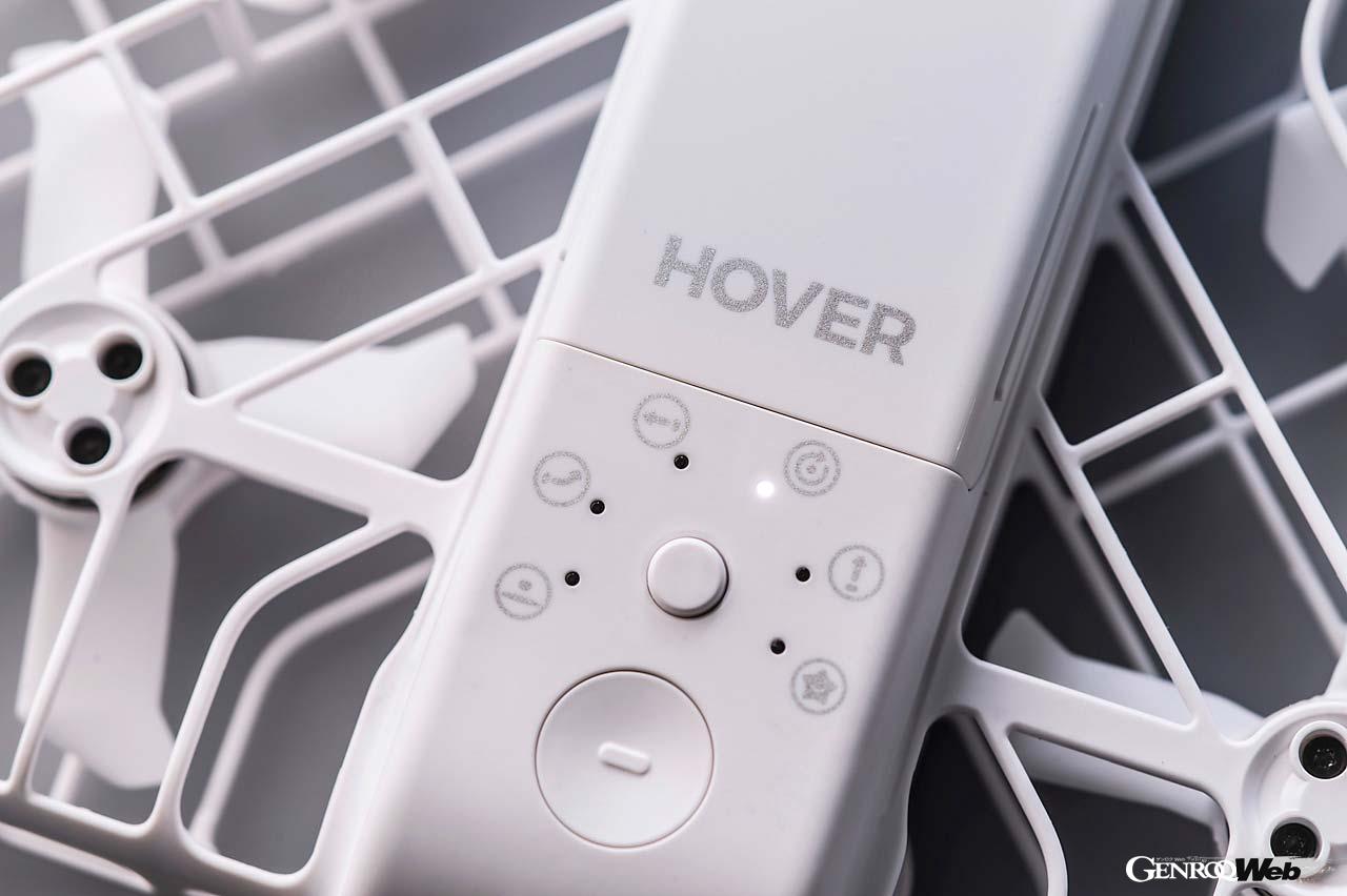 ホバリング、ズームアウト、フォロー、オービット、バーズアイなど様々な撮影モードをスイッチひとつで簡単に切り替えることができる。まさに専属カメラマンのようだ。