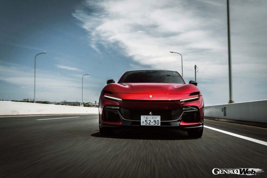 フェラーリのゲームチェンジャーとなる存在、プロサングエ。ブランドとして初めての4ドア4シーターのSUVボディを採用するが、フェラーリ自身はSUVではないと主張する。果たしてその走りは真のフェラーリ足り得ているのか!? 時代を変える挑戦者の実力はいかに。