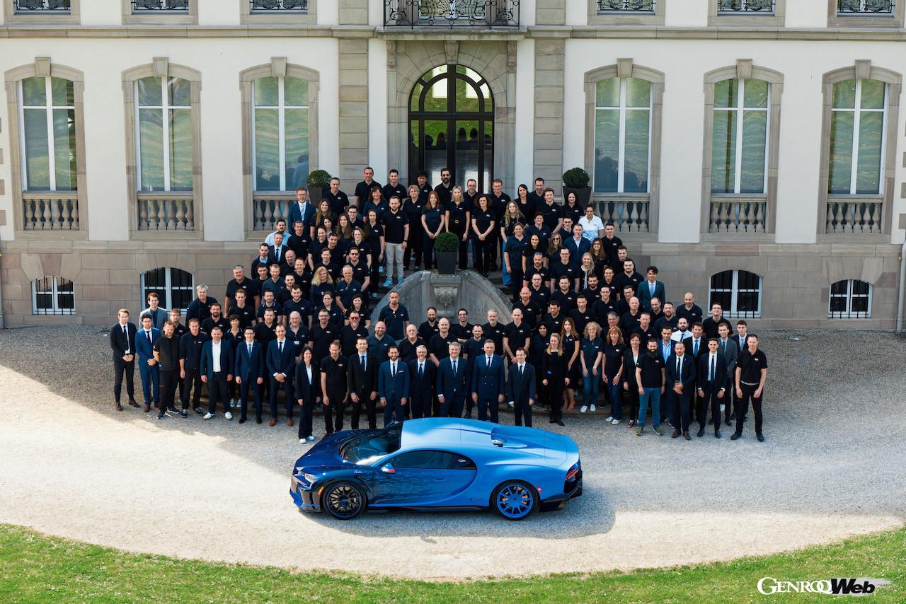 500台目の最終生産仕様「シロン ル・ウルティム」のエクステリア。