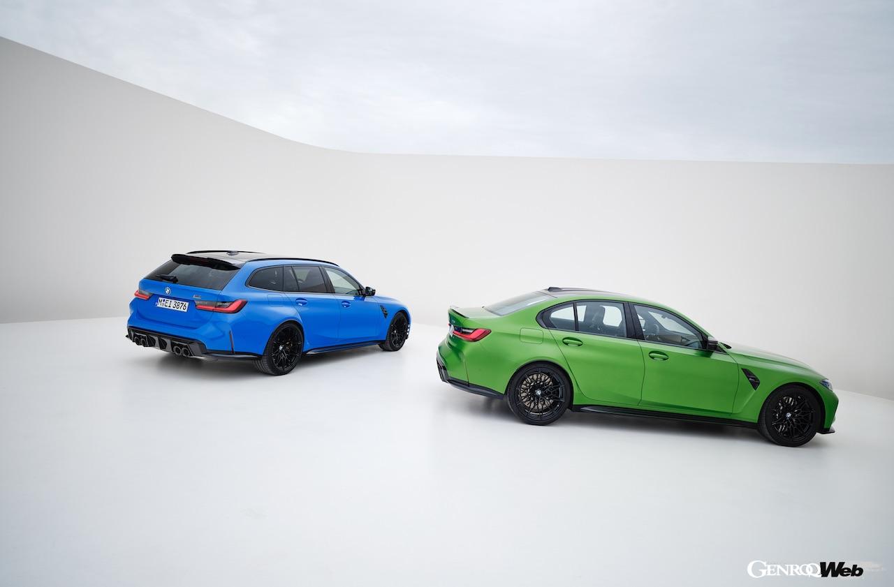 BMW M社は、2024年2月にデビューしたM4に続き、M3 セダンとM3 ツーリングの改良新型を発表した。