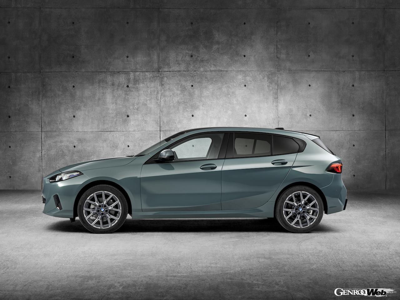 2024年10月から欧州で販売スタートする、新型「BMW 1シリーズ」のエクステリア。