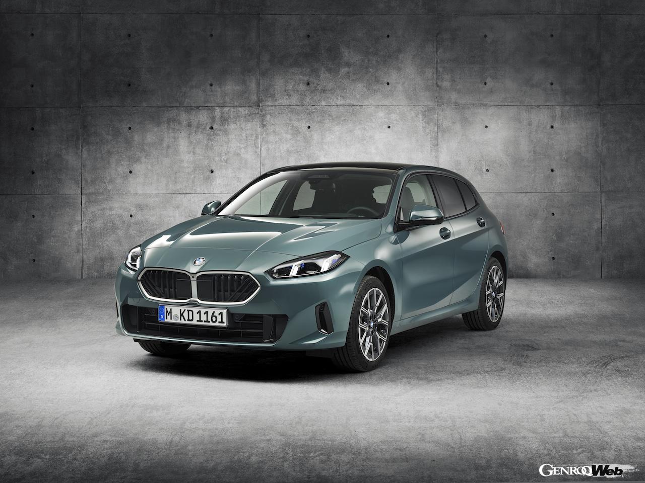 2024年10月から欧州で販売スタートする、新型「BMW 1シリーズ」のエクステリア。