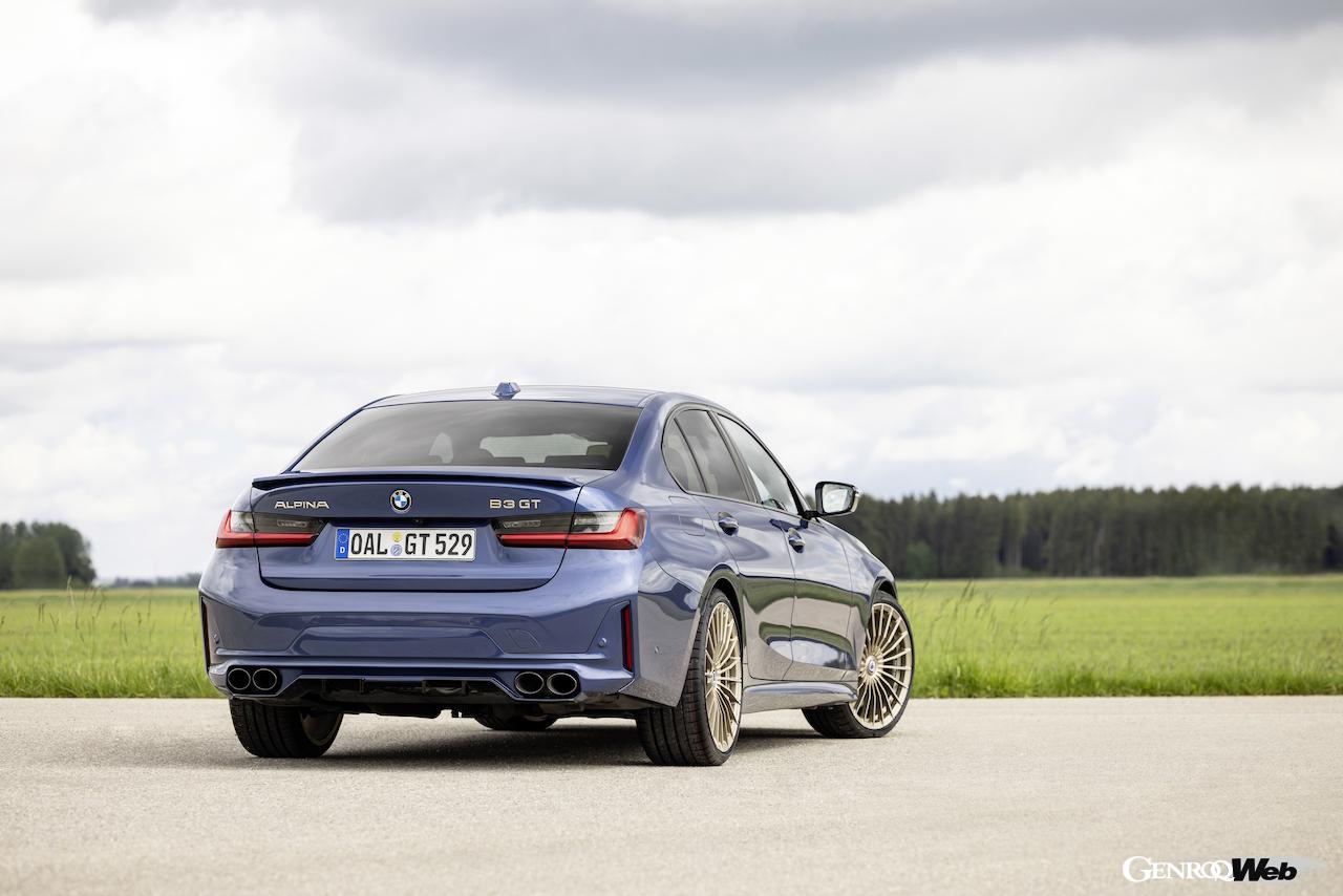 「BMW アルピナ B3 GT リムジン」のエクステリア。