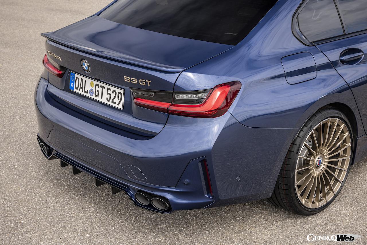 「BMW アルピナ B3 GT リムジン」のエクステリア。