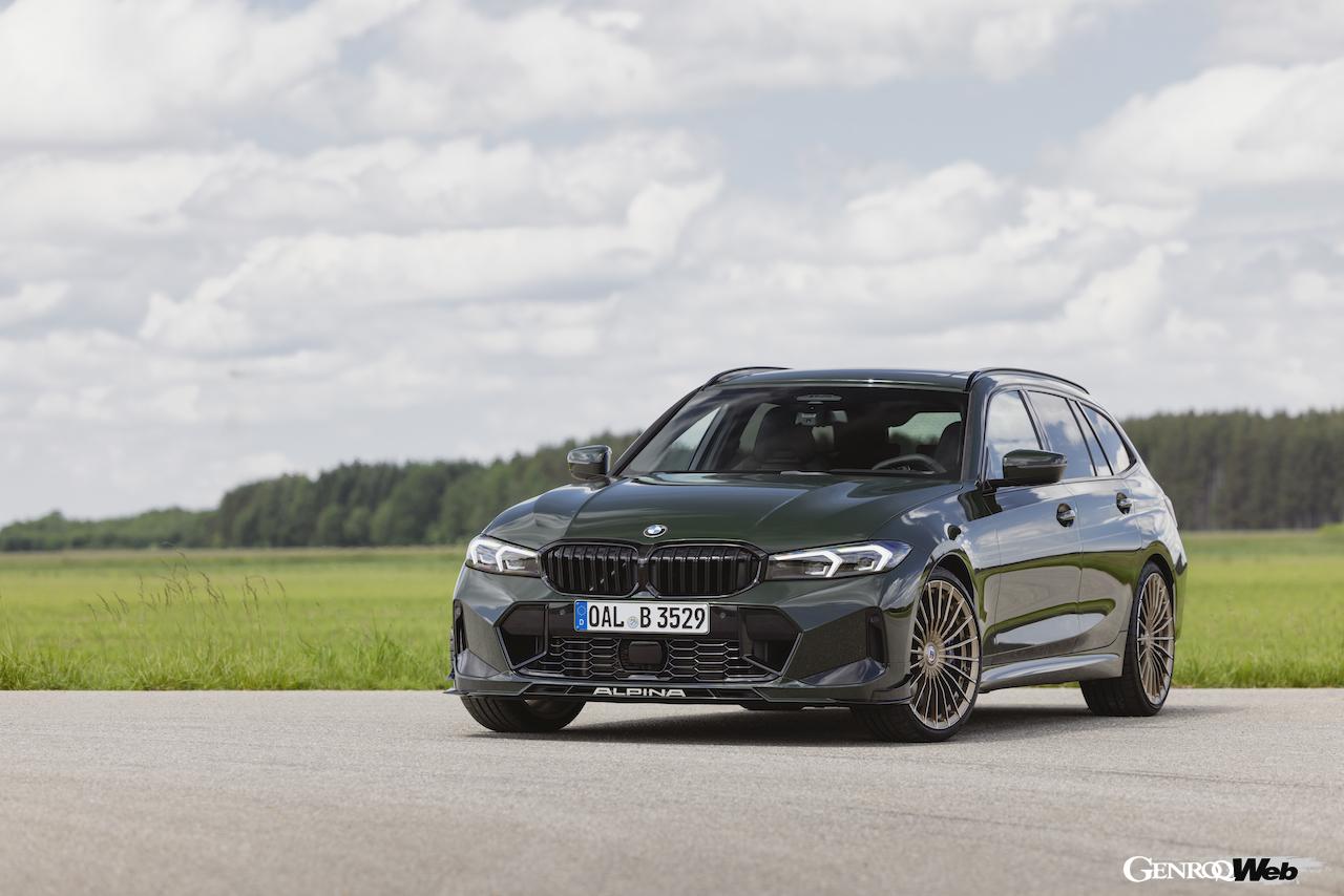 「BMW アルピナ B3 GT ツーリング」のエクステリア。