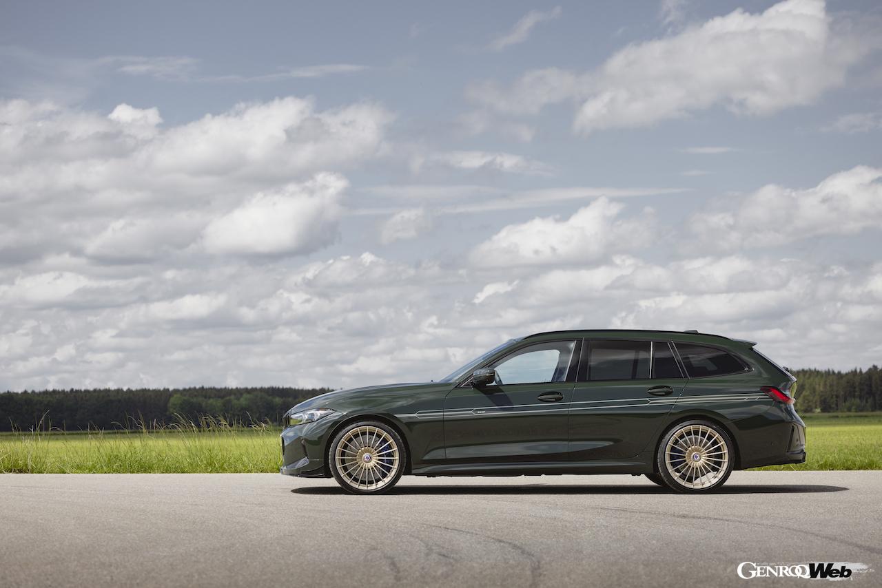 「BMW アルピナ B3 GT ツーリング」のエクステリア。