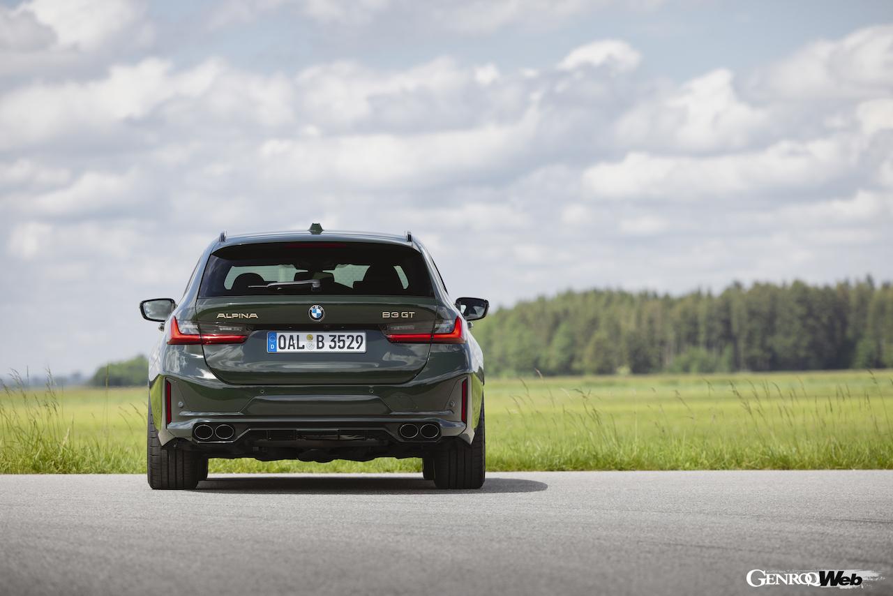 「BMW アルピナ B3 GT ツーリング」のエクステリア。