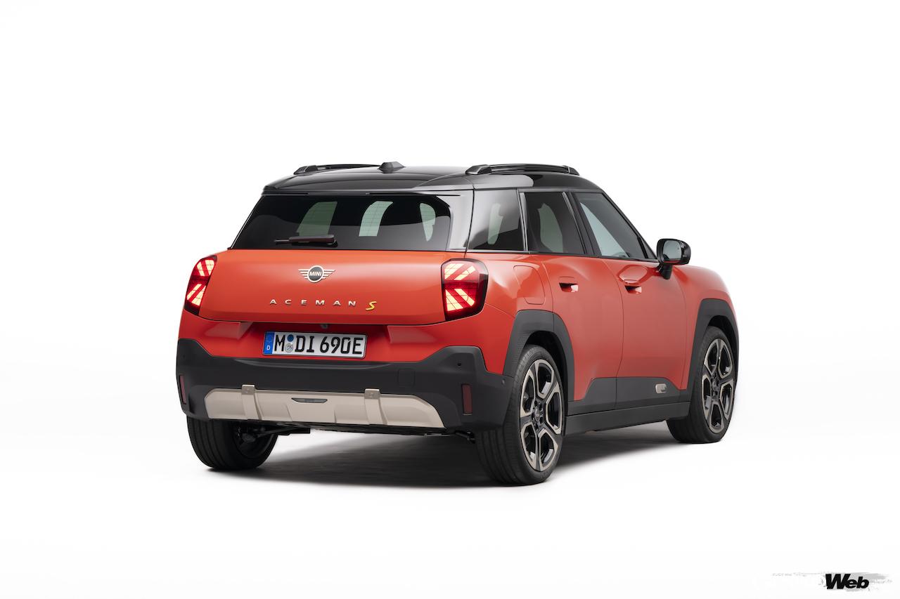 新世代MINI第3弾モデル「MINI エースマン」のエクステリア。