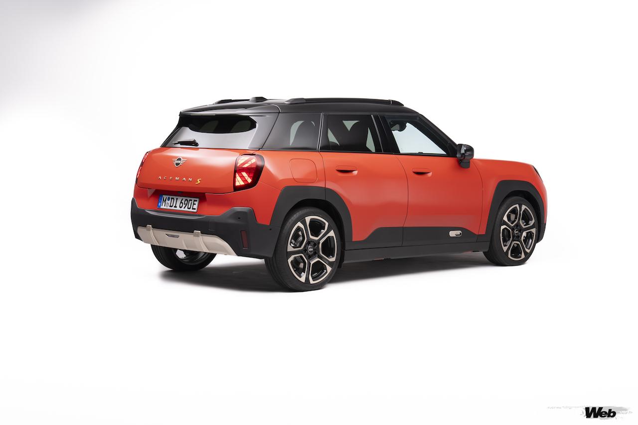 新世代MINI第3弾モデル「MINI エースマン」のエクステリア。