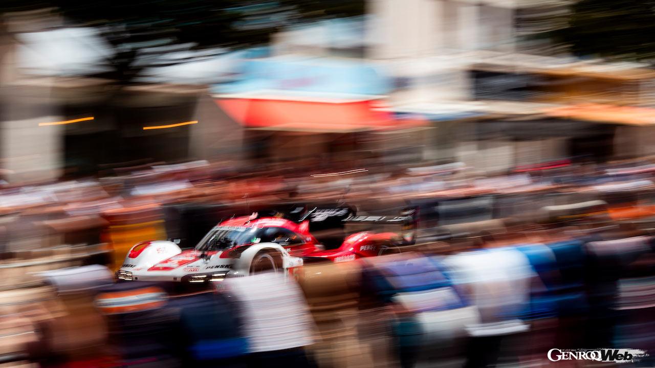 6月9日に行われたル・マン24時間の公式テストデイに、ワークスカーも含めたポルシェ勢が走行を行った。
