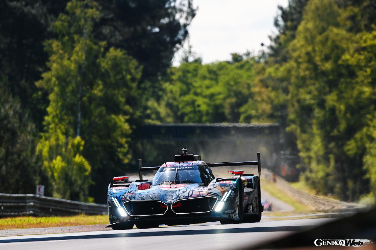 WEC第4戦ル・マン24時間決勝レースに参戦する、BMW M・チームWRTのBMW M ハイブリッド V8。