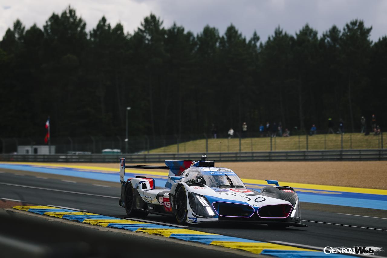 ル・マン24時間の決勝グリッドを決定するハイパーポールにおいて、BMW M ハイブリッド V8 15号車が6番手タイムをマークした。