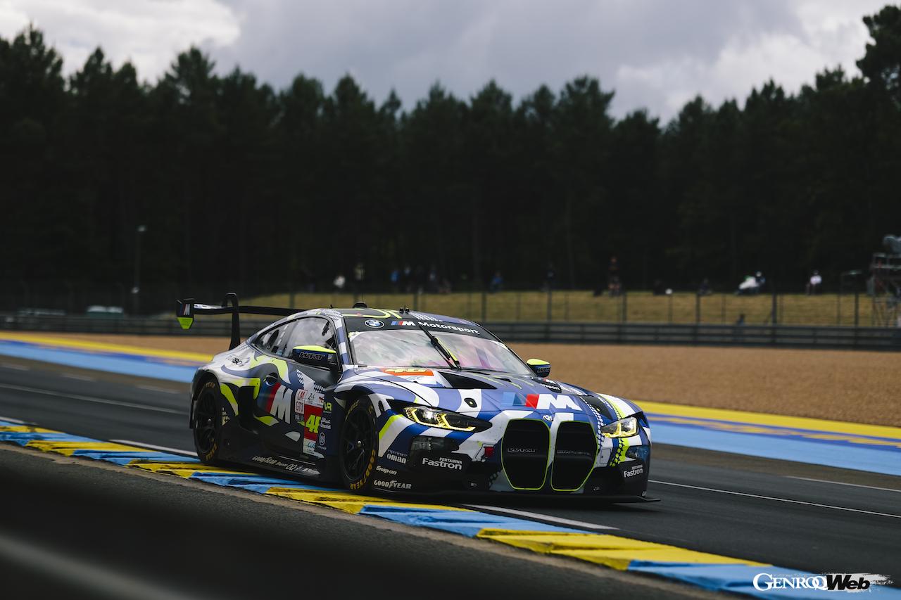 WEC第4戦ル・マン24時間決勝レースに参戦する、BMW M4 LMGT3。