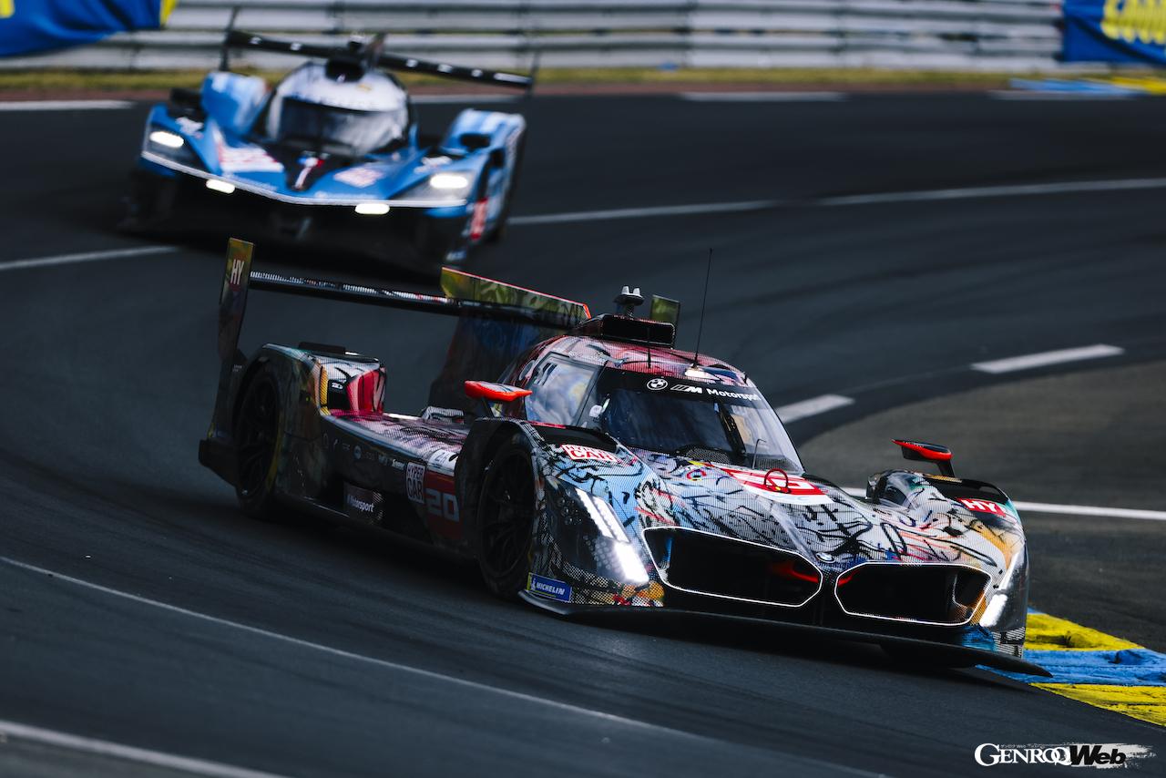 WEC第4戦ル・マン24時間決勝レースに参戦する、BMW M・チームWRTのBMW M ハイブリッド V8。