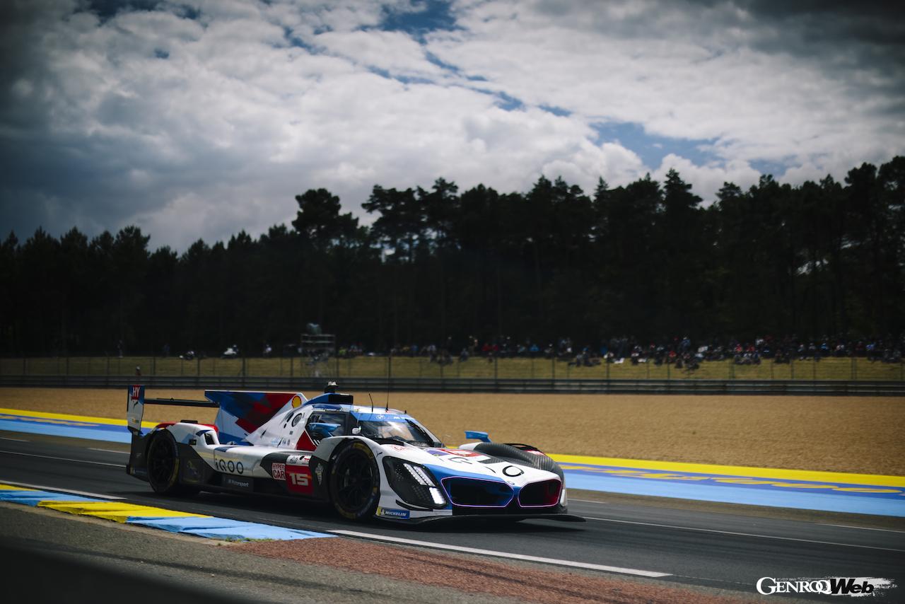 ル・マン24時間の決勝グリッドを決定するハイパーポールにおいて、BMW M ハイブリッド V8 15号車が6番手タイムをマークした。