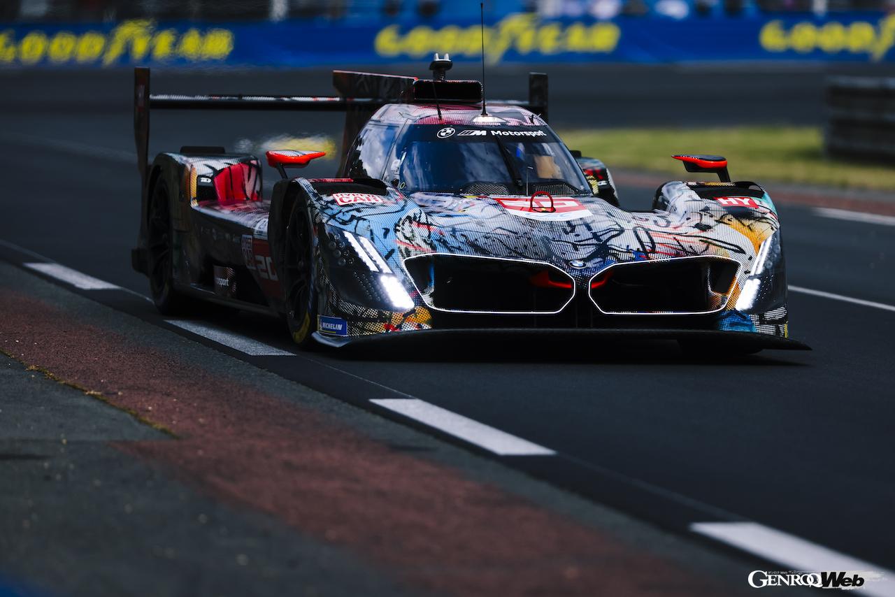 WEC第4戦ル・マン24時間決勝レースに参戦する、BMW M・チームWRTのBMW M ハイブリッド V8。