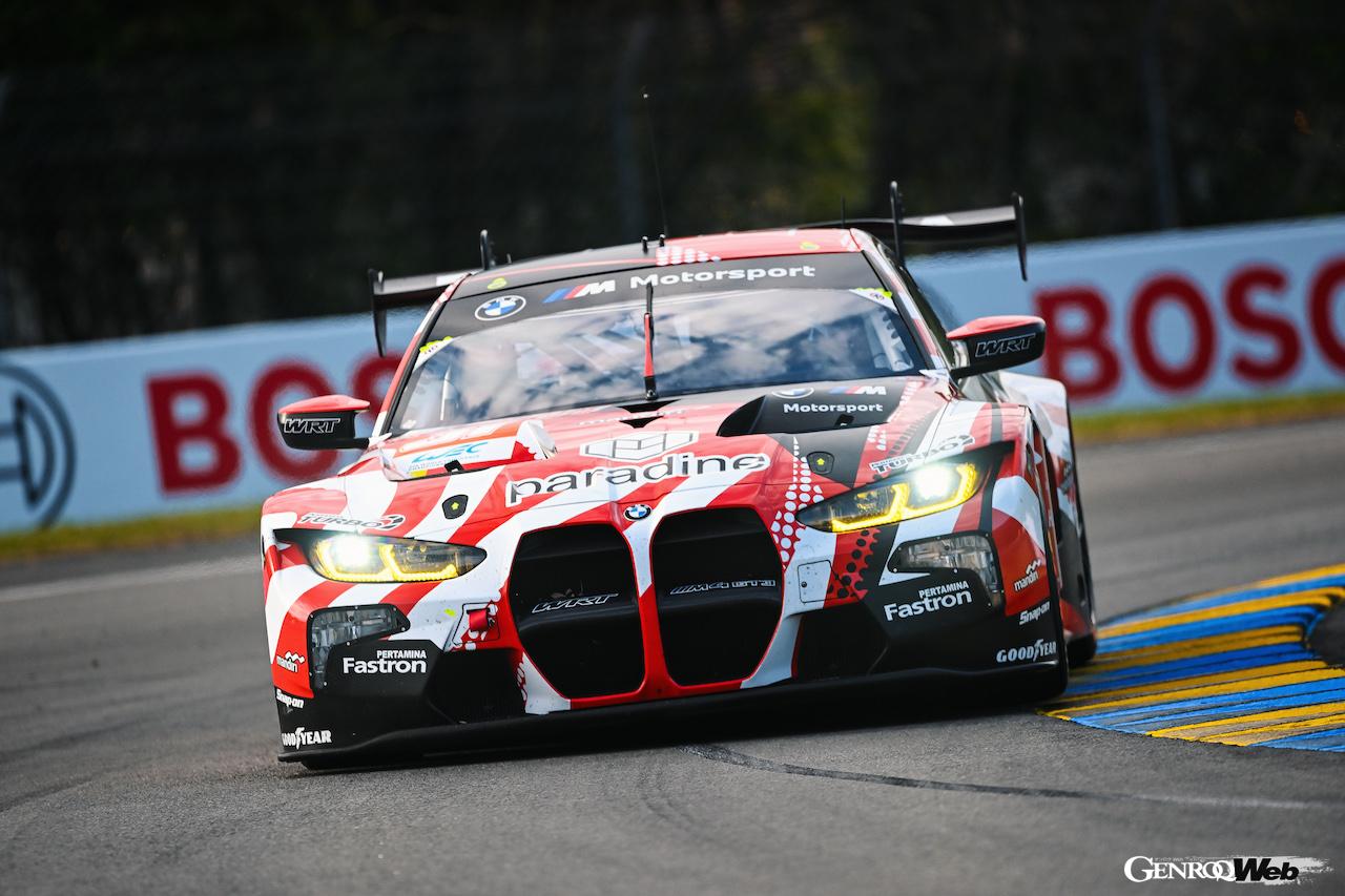 WEC第4戦ル・マン24時間決勝レースに参戦する、BMW M4 LMGT3。