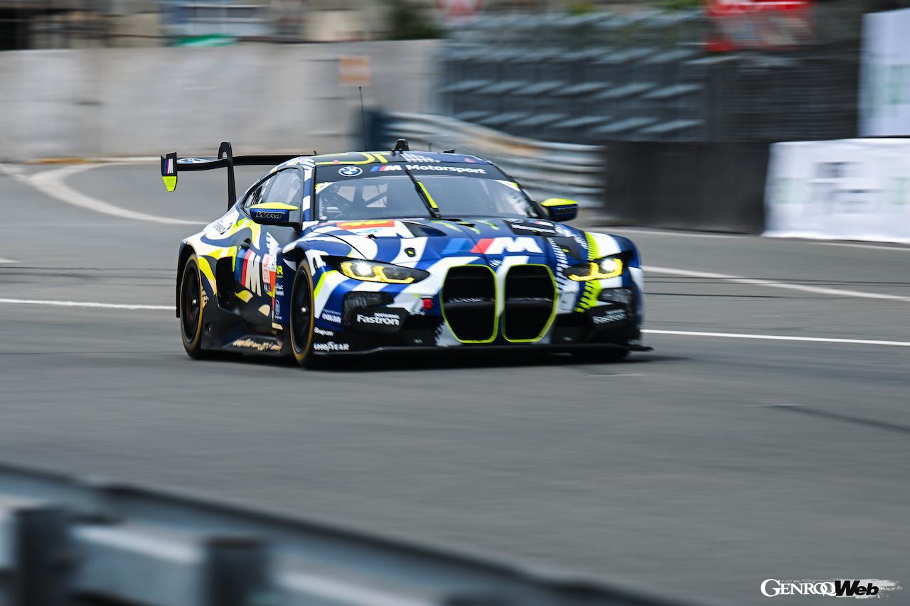 WEC第4戦ル・マン24時間決勝レースに参戦する、BMW M4 LMGT3。