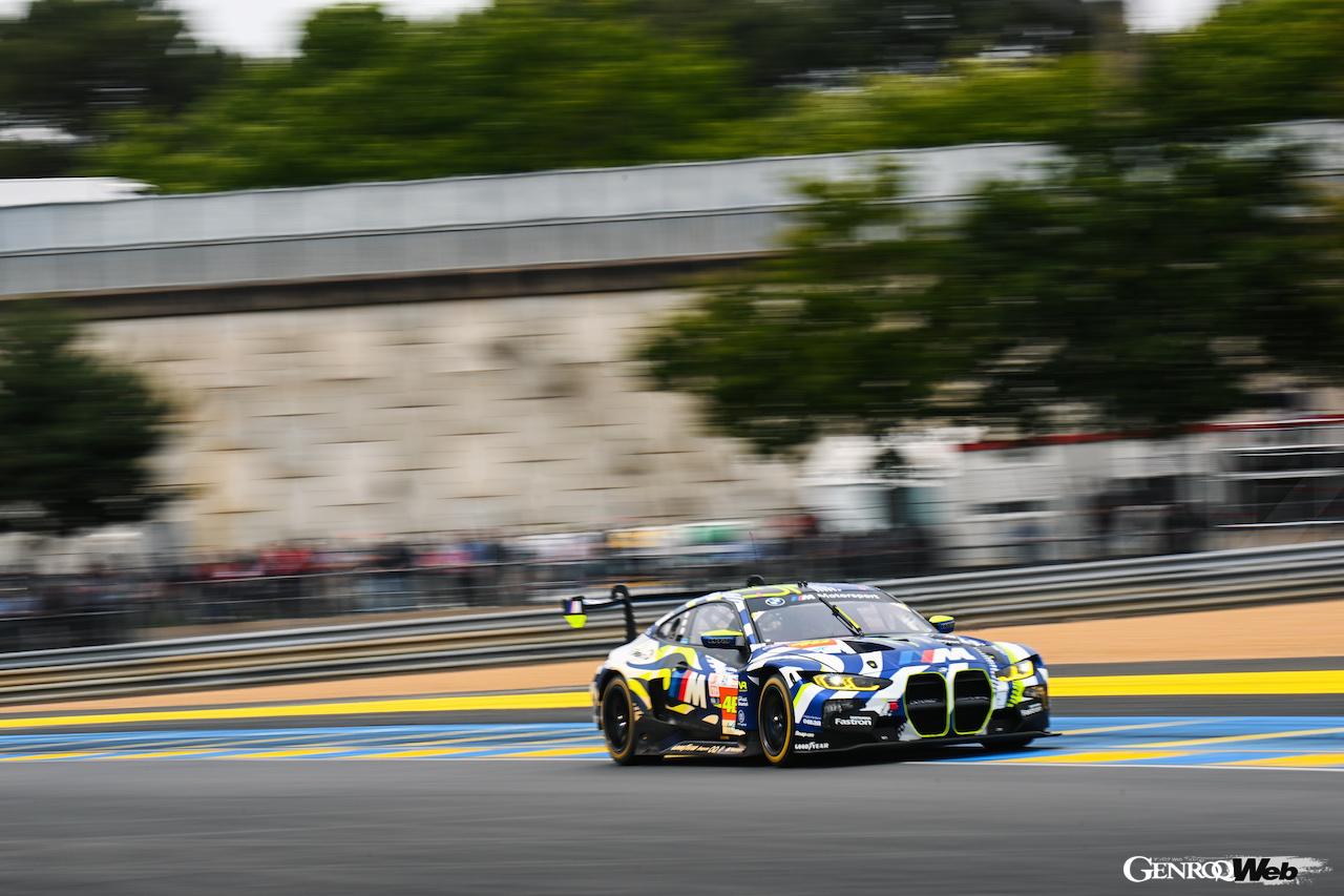 WEC第4戦ル・マン24時間決勝レースに参戦する、BMW M4 LMGT3。