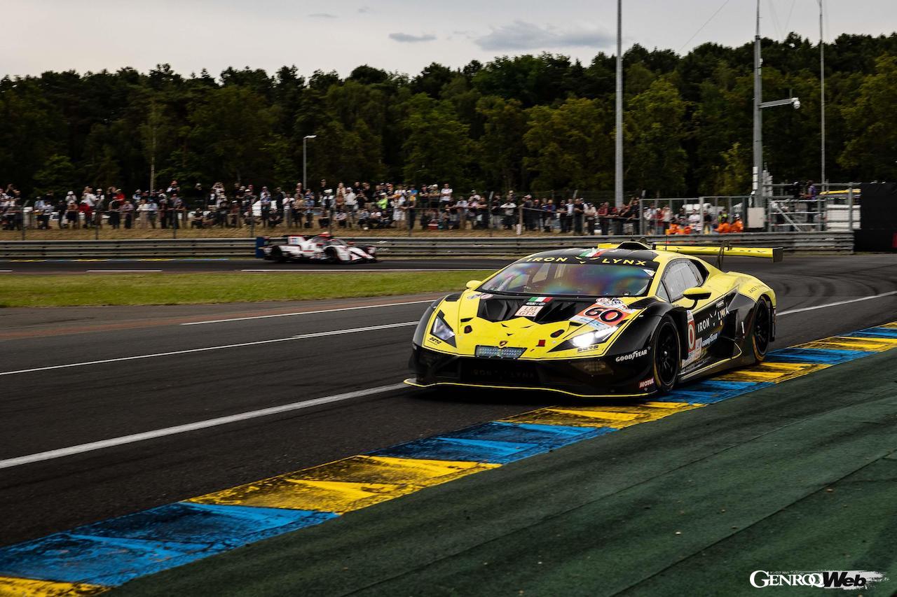 第3戦スパ6時間で好走し、ル・マンへの期待が膨らんだランボルギーニ ウラカン GT3 EVO2だったが、ル・マンを前にBoPが変更され、重量増とパワーダウンを余儀なされている。