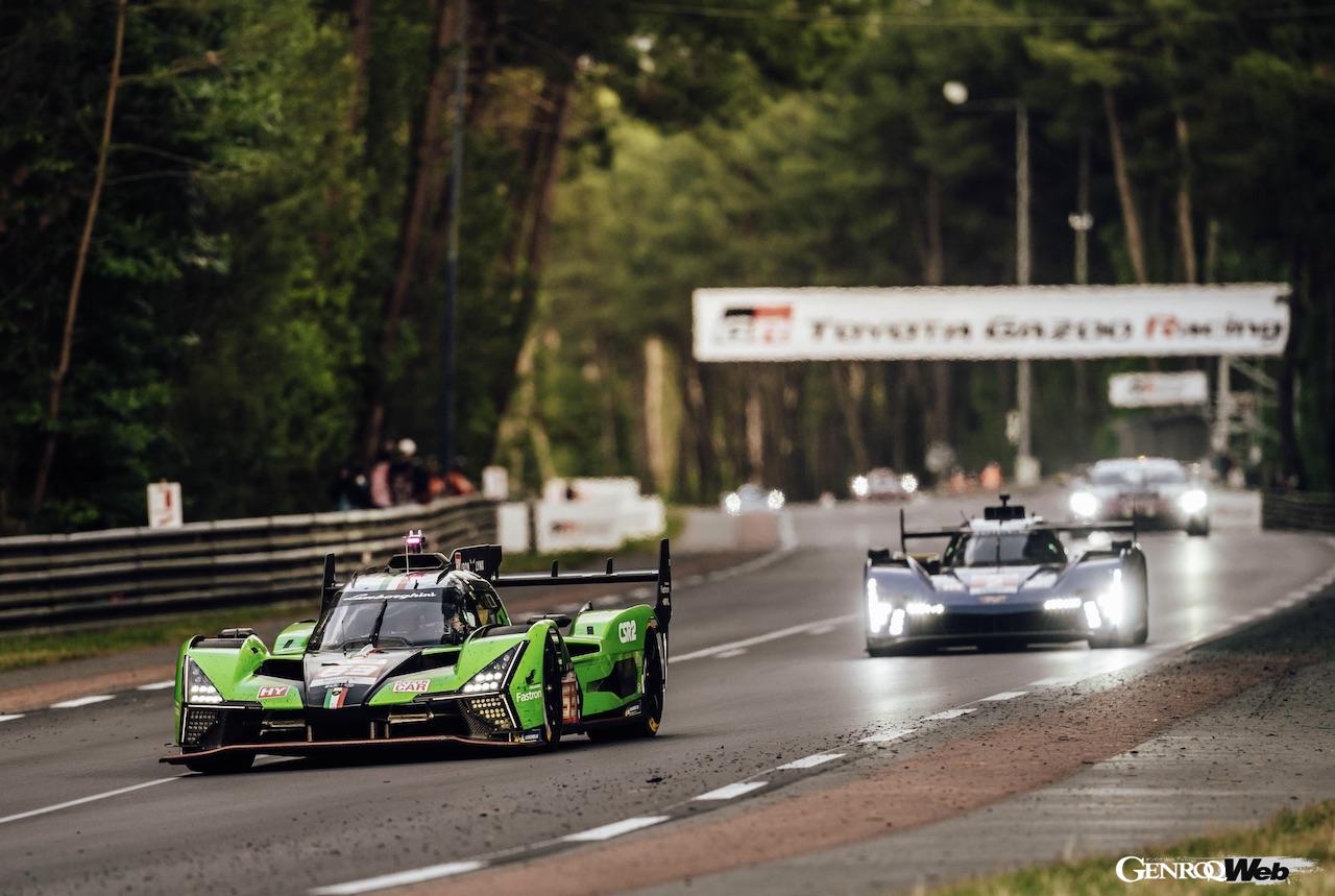 24時間レースを10位で走り切り、チームにポイントを持ち帰ったランボルギーニ SC63 63号車。