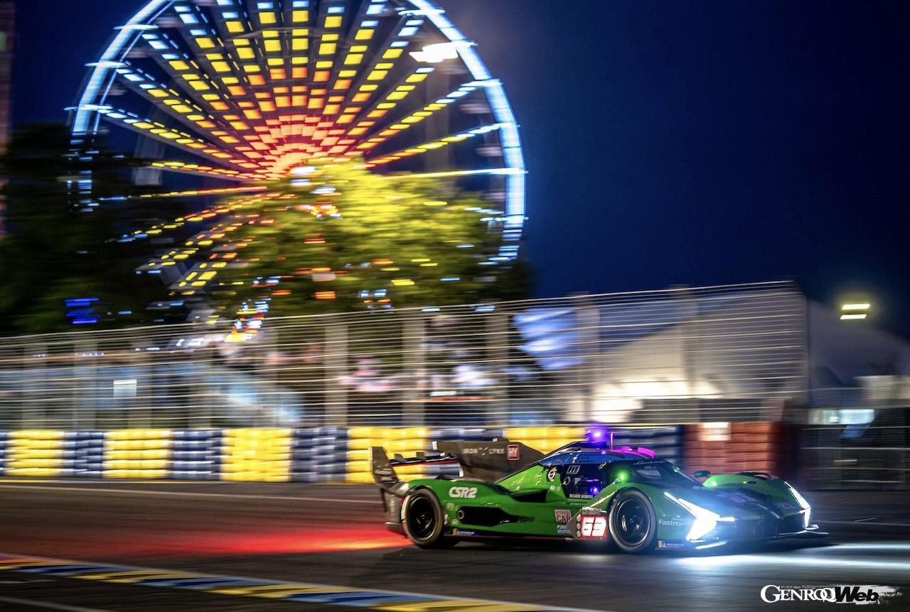 24時間レースを10位で走り切り、チームにポイントを持ち帰ったランボルギーニ SC63 63号車。