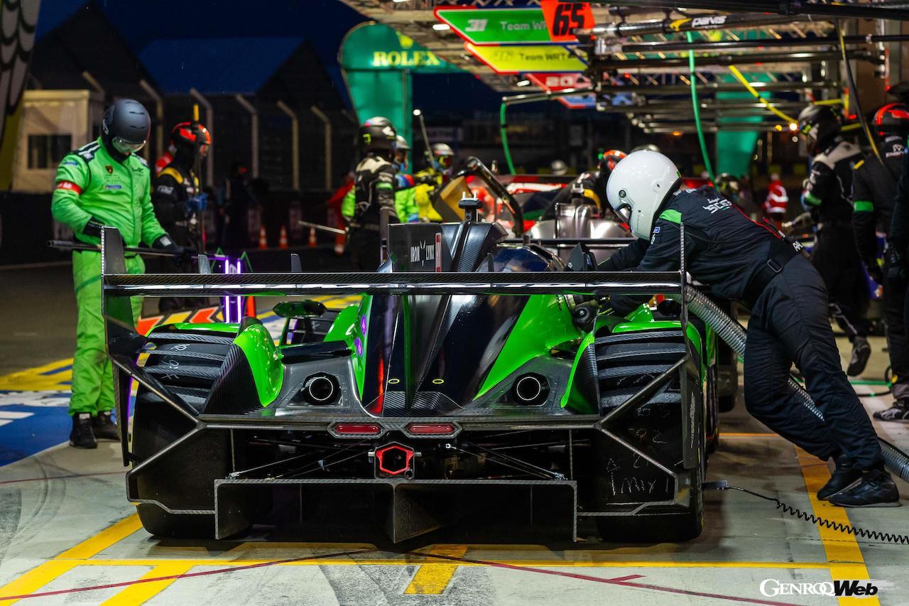 24時間レースを10位で走り切り、チームにポイントを持ち帰ったランボルギーニ SC63 63号車。