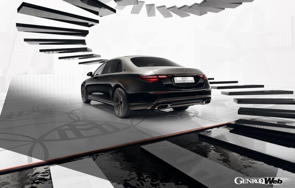 30台限定の特別仕様車「メルセデス・マイバッハ S 580 Night Edition」の専用エクステリア。
