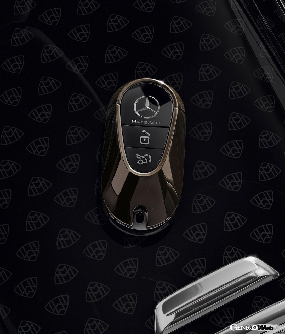 30台限定の特別仕様車「メルセデス・マイバッハ S 580 Night Edition」の専用インテリア。