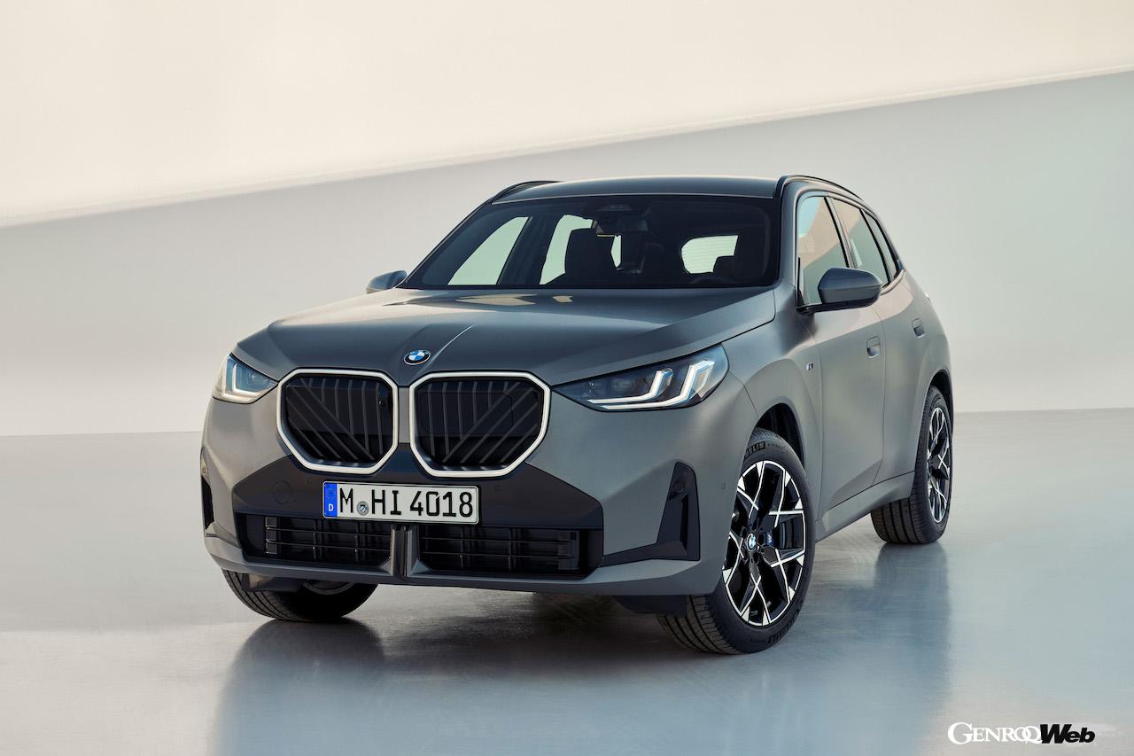 4代目に進化した新型「BMW X3 20 xDrive」のエクステリア。