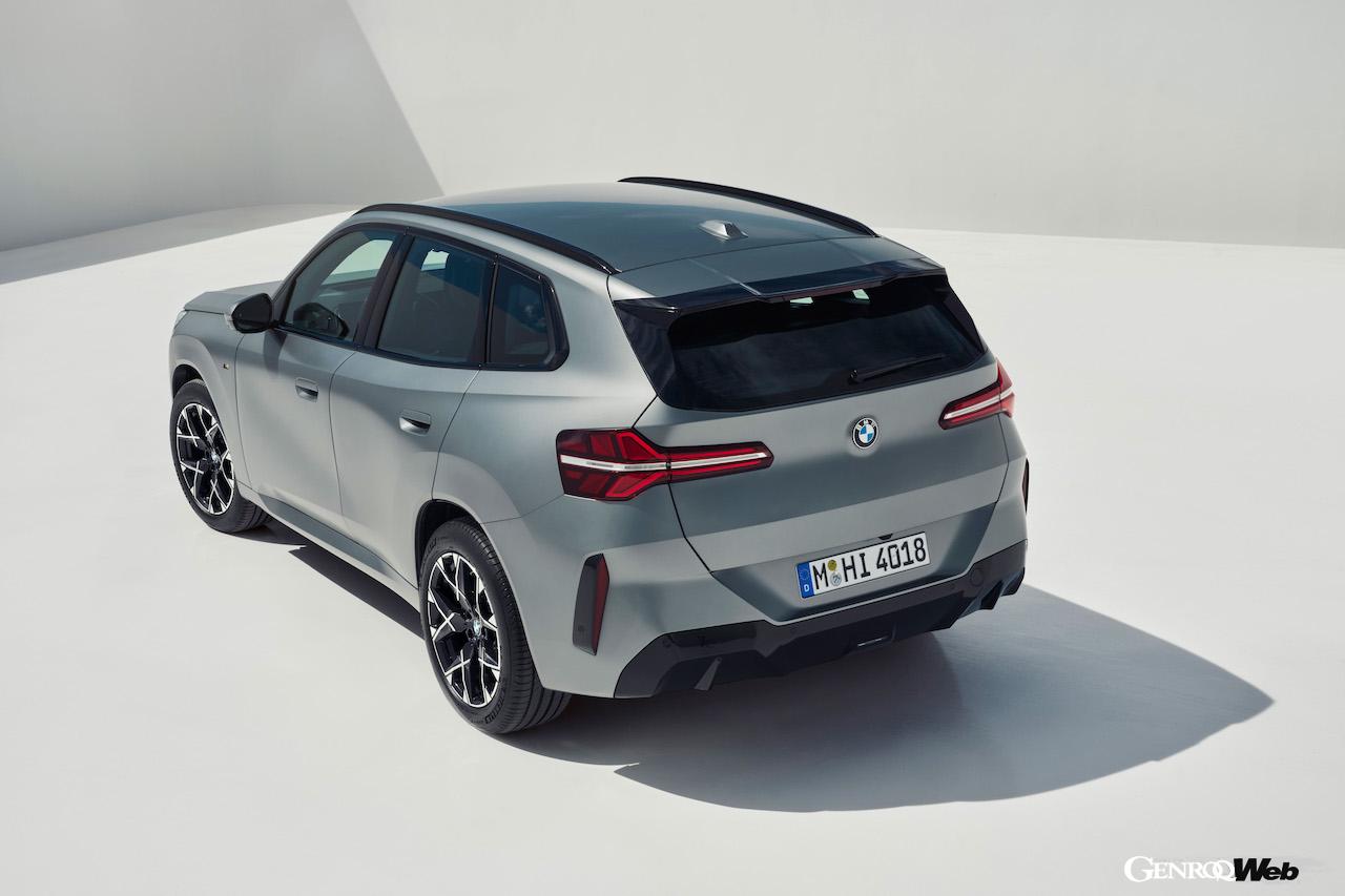 4代目に進化した新型「BMW X3 20 xDrive」のエクステリア。