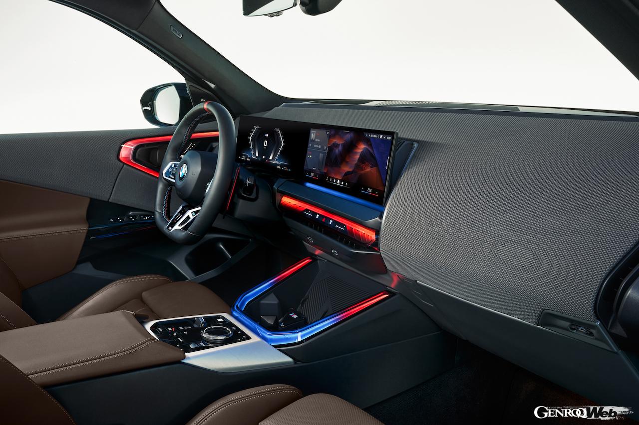 4代目に進化した新型「BMW X3 M50 xDrive」のインテリア。