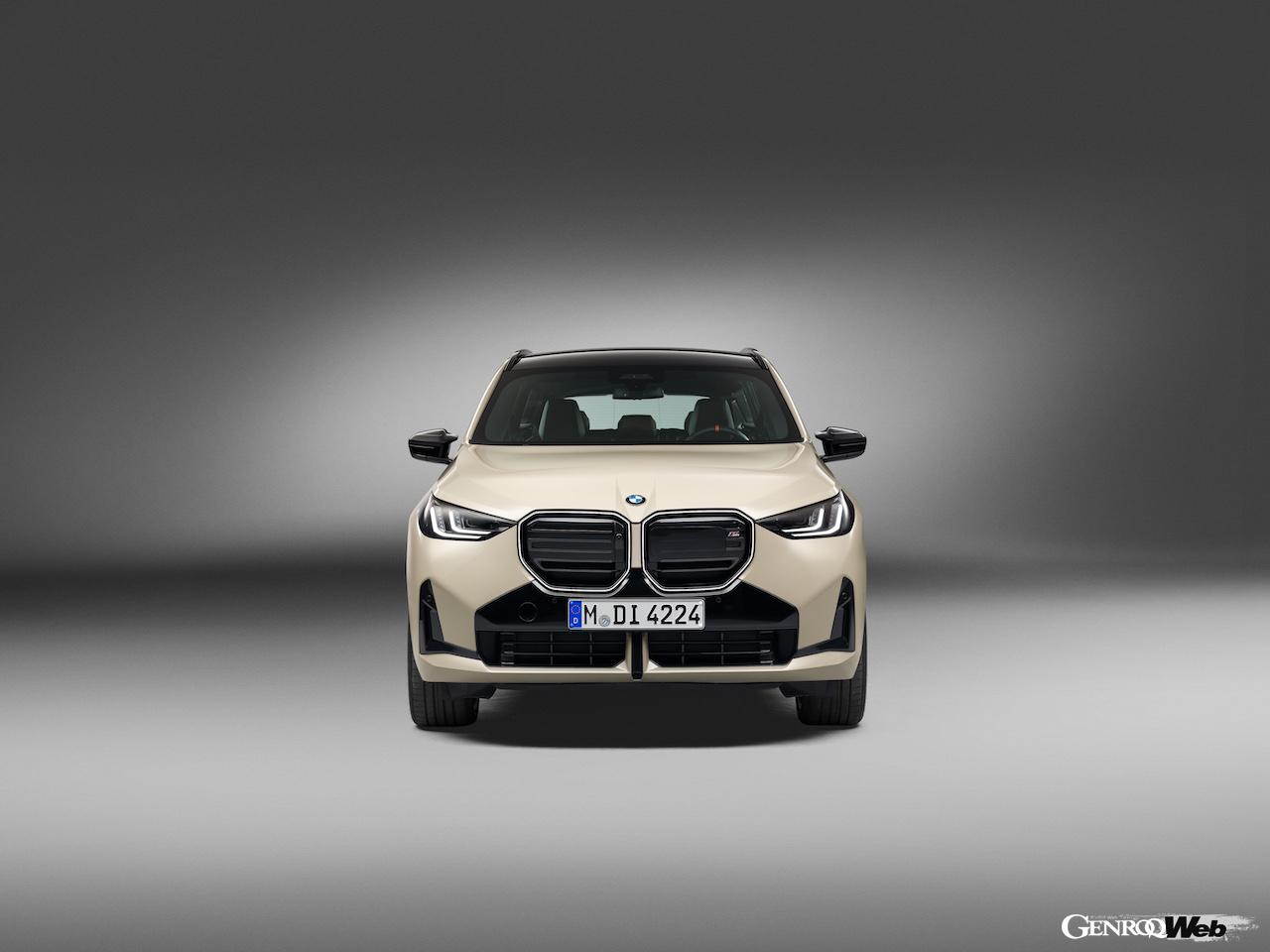 4代目に進化した新型「BMW X3 M50 xDrive」のエクステリア。