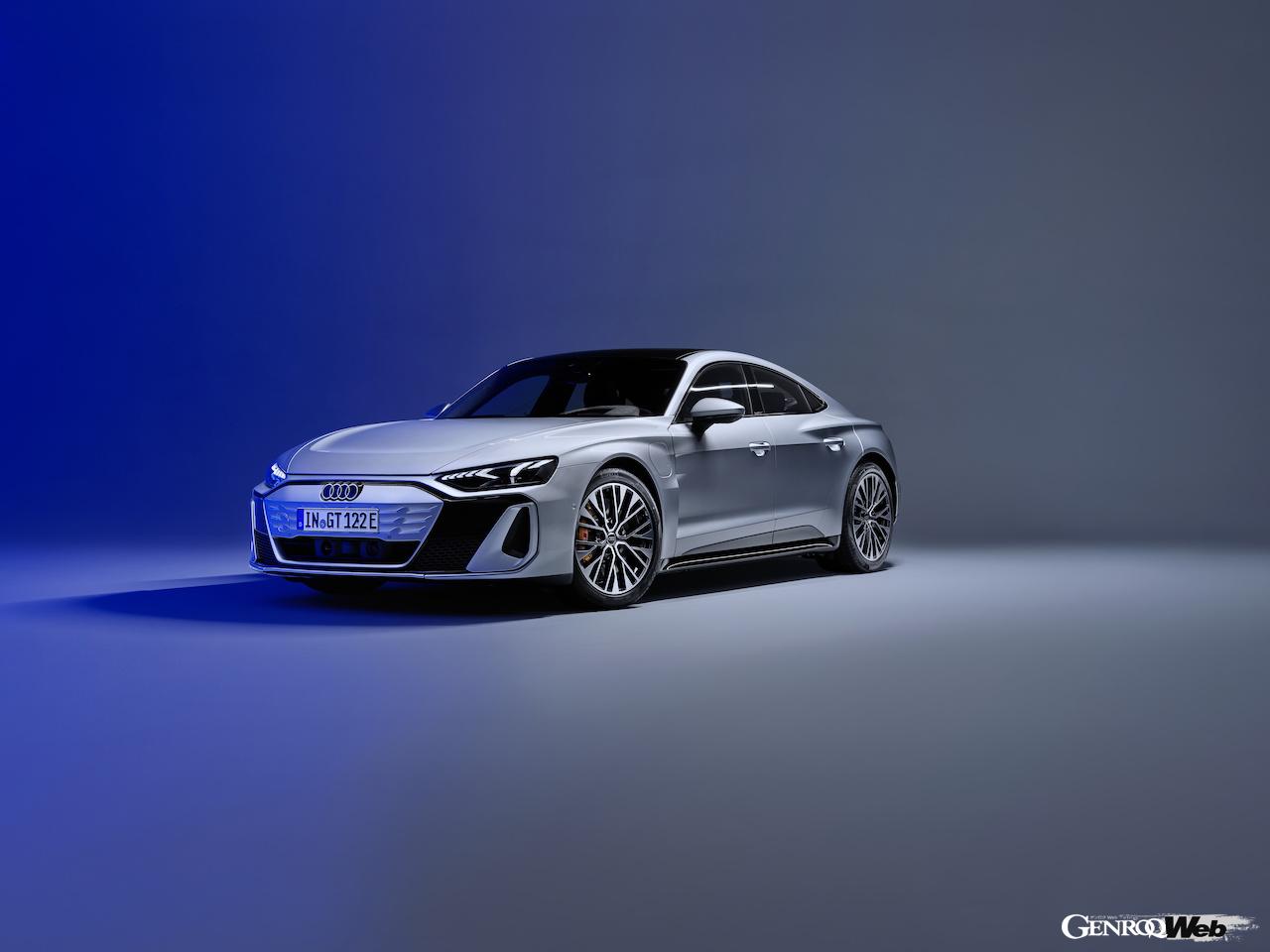 大幅にアップデートされた「S e-tron GT」のエクステリア。