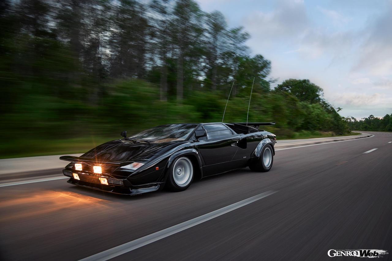 『キャノンボール』に登場して以来、伝説の1台となった、ランボルギーニ カウンタック LP400S。