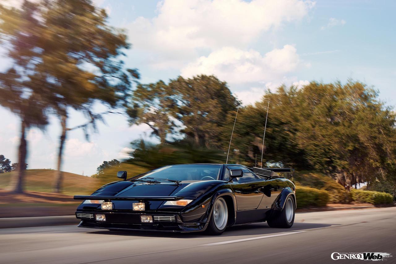 『キャノンボール』に登場して以来、伝説の1台となった、ランボルギーニ カウンタック LP400S。