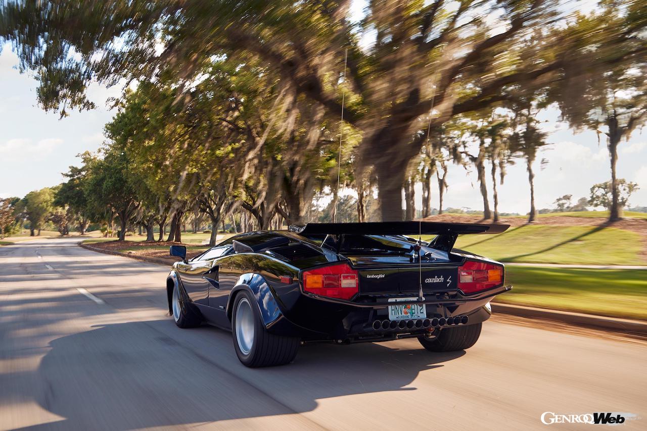 『キャノンボール』に登場して以来、伝説の1台となった、ランボルギーニ カウンタック LP400S。