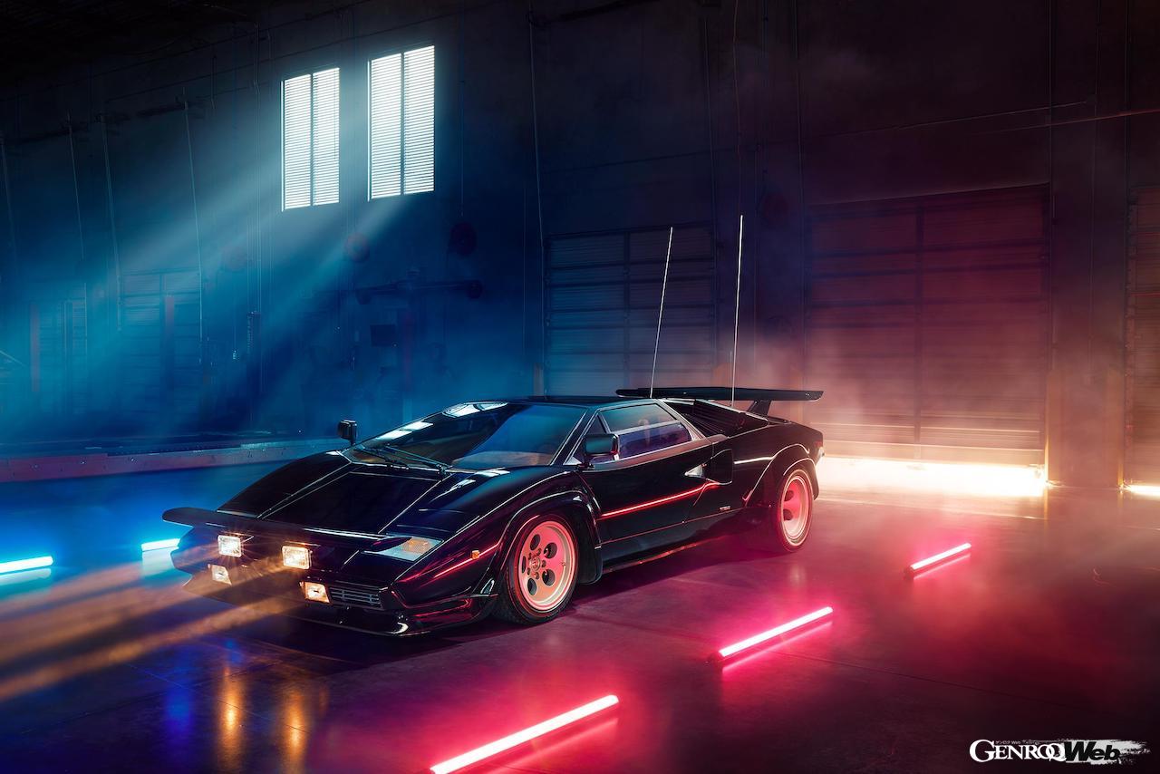 『キャノンボール』に登場して以来、伝説の1台となった、ランボルギーニ カウンタック LP400S。