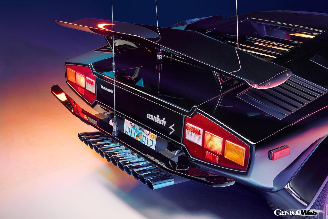 『キャノンボール』に登場して以来、伝説の1台となった、ランボルギーニ カウンタック LP400S。
